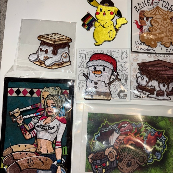 Assorted Embroidered Patches Collection - Picture 4 of 4